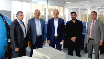 بازدید چند تن از اعضای هیئت مدیره انجمن از کارخانه شرکت فن آوران صنعت برق توس (ترونیکس) در شهر مشهد